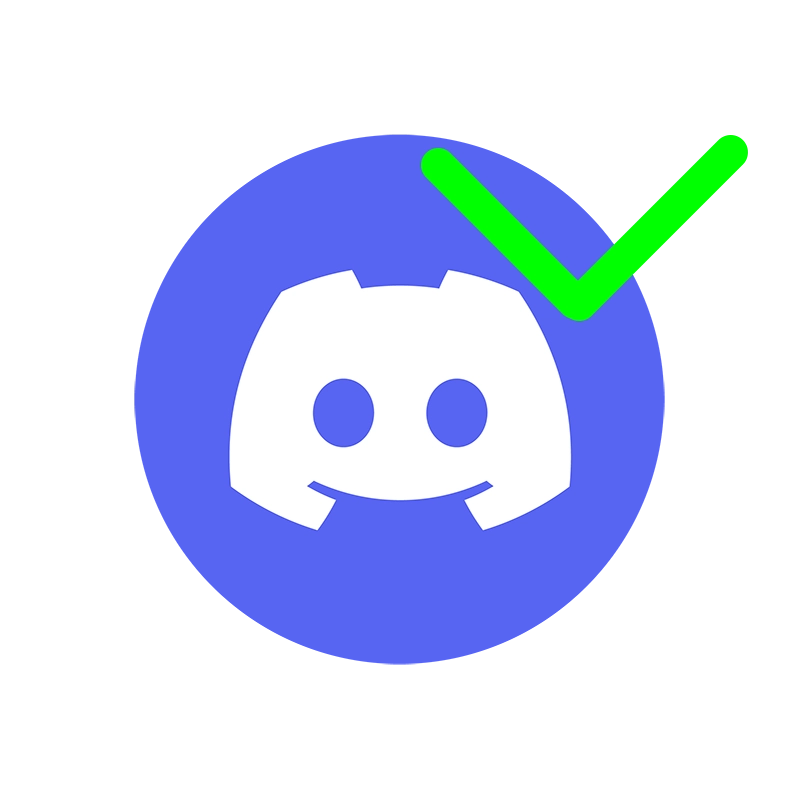 Logo discord avec un refus